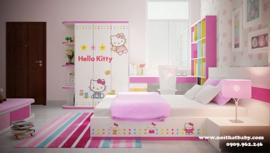 phòng ngủ hello kitty Kh89