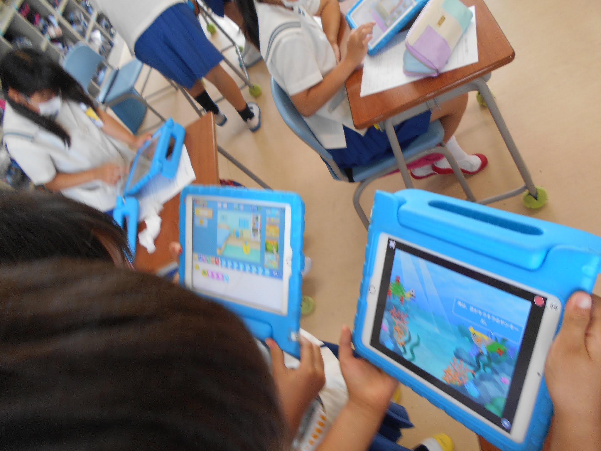 プログラミングアプリCodeable Craftsを使って4コマストーリーをつくろう！ （図工×プログラミング：4年生）②|図工