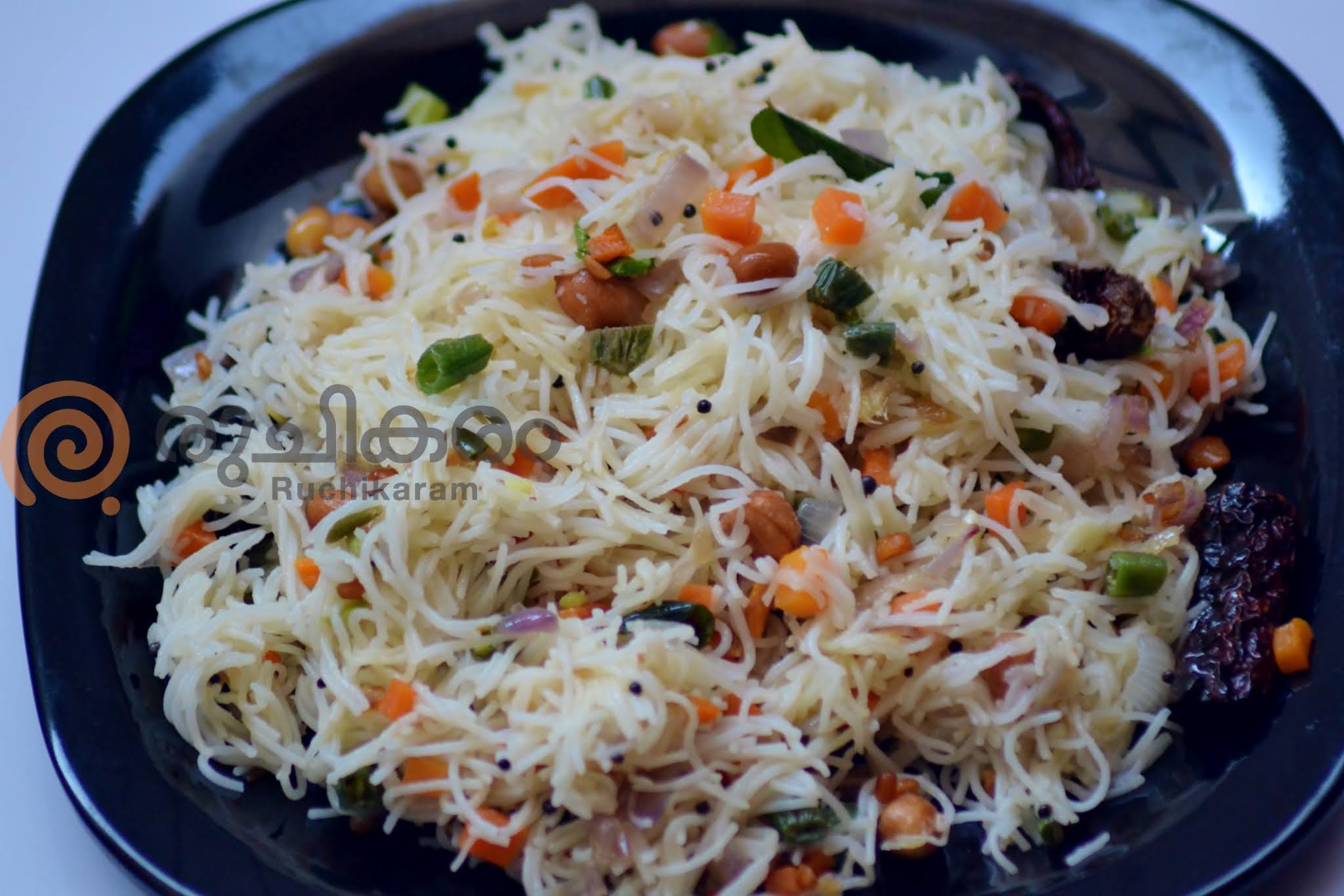Ruchikaram Semiya Uppumavu Vermicelli Upma Breakfast Upma