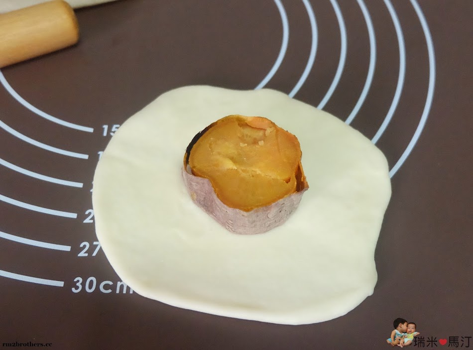 烤地瓜鮮奶饅頭