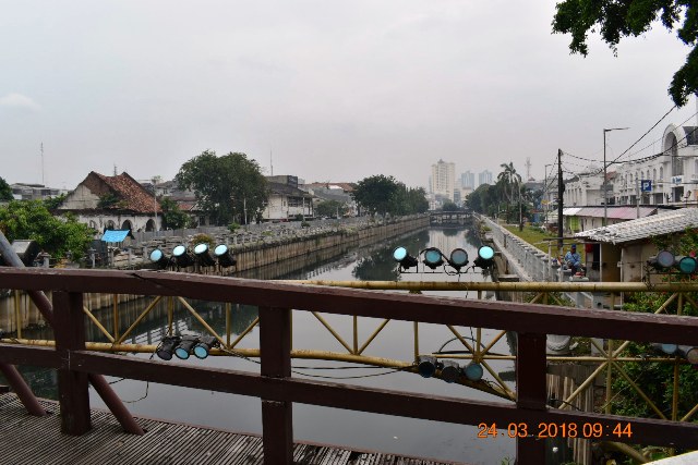 sisi jembatan kota intan