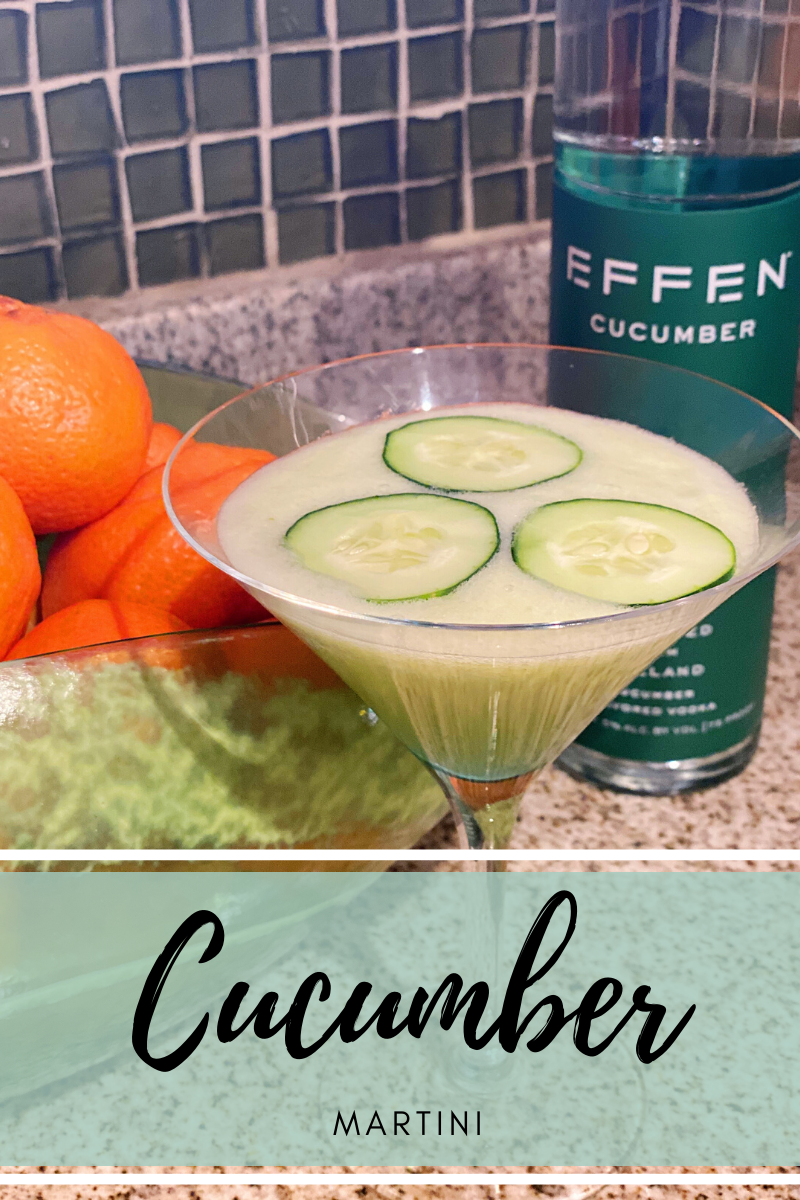 cucumber martini recipe with st germain Eufemia Mojica