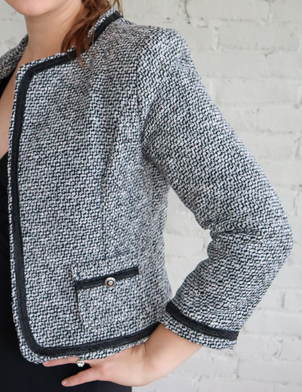 Made By A Fabricista: Chanel Inspired Boucle Jacket