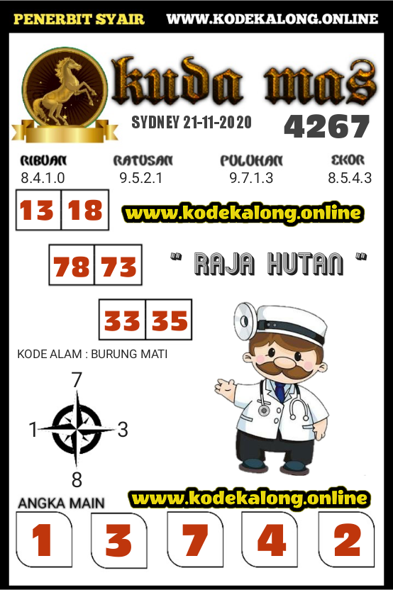 Kode Syair Kalong Sydney Sabtu 21 November 2020 Kode Kalong