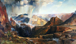 moran thomas colorado chasm paintings century 19th 1873 american