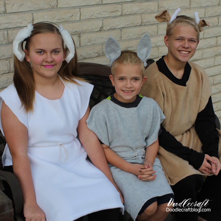 nativity animal costumes