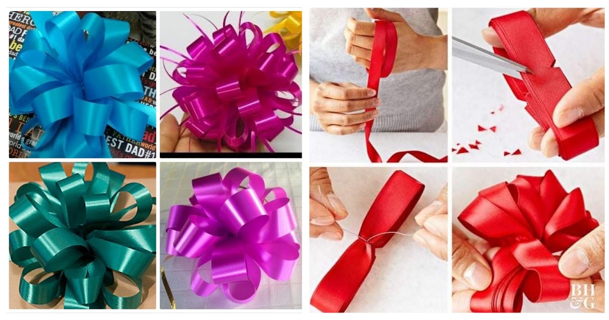 Mi Fiesta Creativa: Como hacer un moño o lazo esponjoso regalo