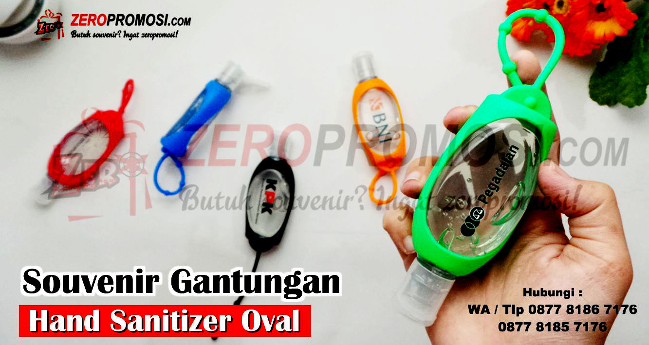 Cetak Souvenir hand sanitizer, Souvenir Hand Sanitizer oval Custom, Souvenir Gift Hampers Holder Gantungan Karet Dan Hand Sanitizer 65ml, Produk Terlaris Hand Sanitizer Holder Oval, Gantungan Hand Sanitizer Bentuk Oval