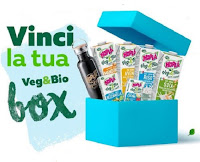 Concorso Vinci la tua VEG&BIO Box : gratis 5 premi Hoplà con 7 prodotti