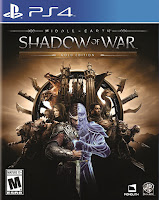 Middle-Earth: Shadow of War Game Cover PS4 Gold Edition