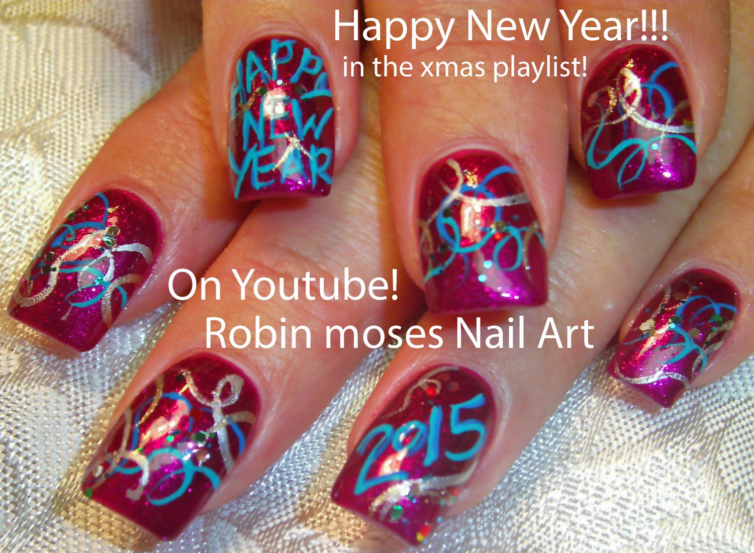 2. "2024 New Year's Nail Art on a Cruise" - wide 6