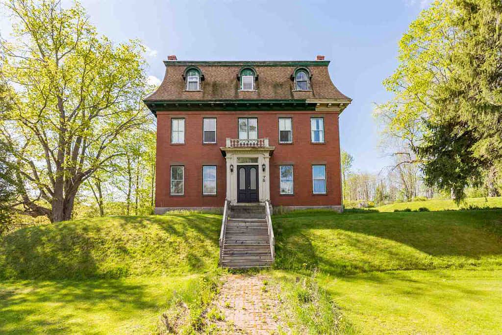 Sweet House Dreams Agent House, 1864 Brick Second Empire in