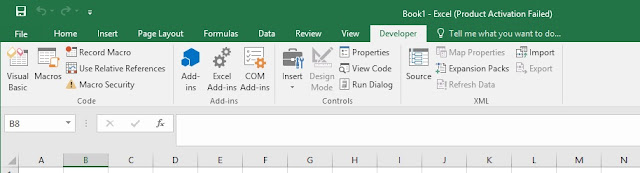 CARA MENAMPILKAN TAB DEVELOPER PADA EXCEL CARA MENAMPILKAN TAB DEVELOPER PADA EXCEL