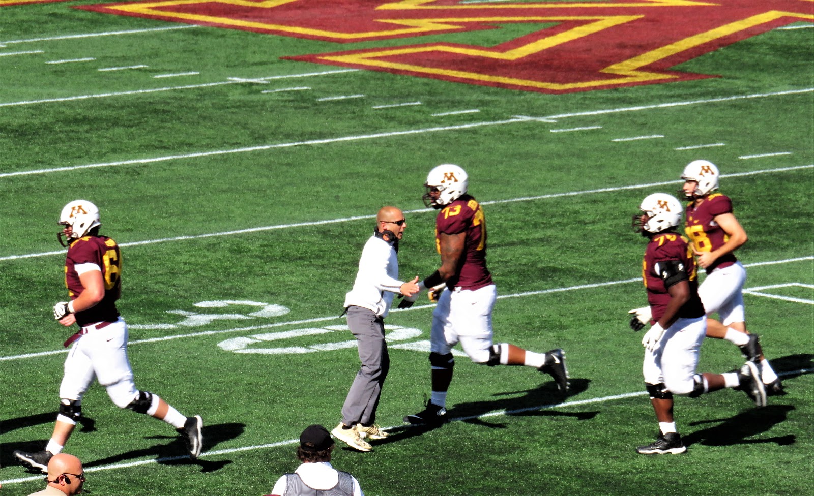 Todd Swank Tailgating Before Minnesota Golden Gophers Vs Maryland