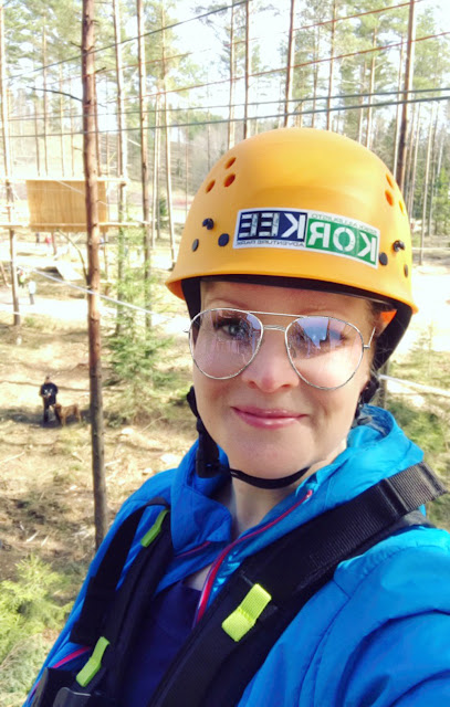 Uusi köysiseikkailupuisto avattiin Helsingin Paloheinään 10 Uusi köysiseikkailupuisto avattiin Helsingin Paloheinään 9