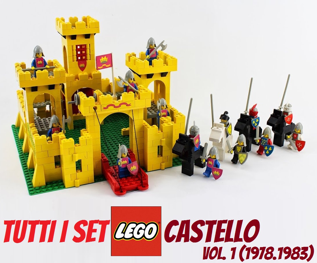MOZ O'CLOCK: [GIOCATTOLI] tutti i set Lego Castello - vol. 1, Classic  Castle (1978-1983)