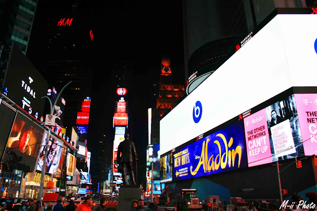 My Travel Background : Une semaine à New York : Nuit à Time Square