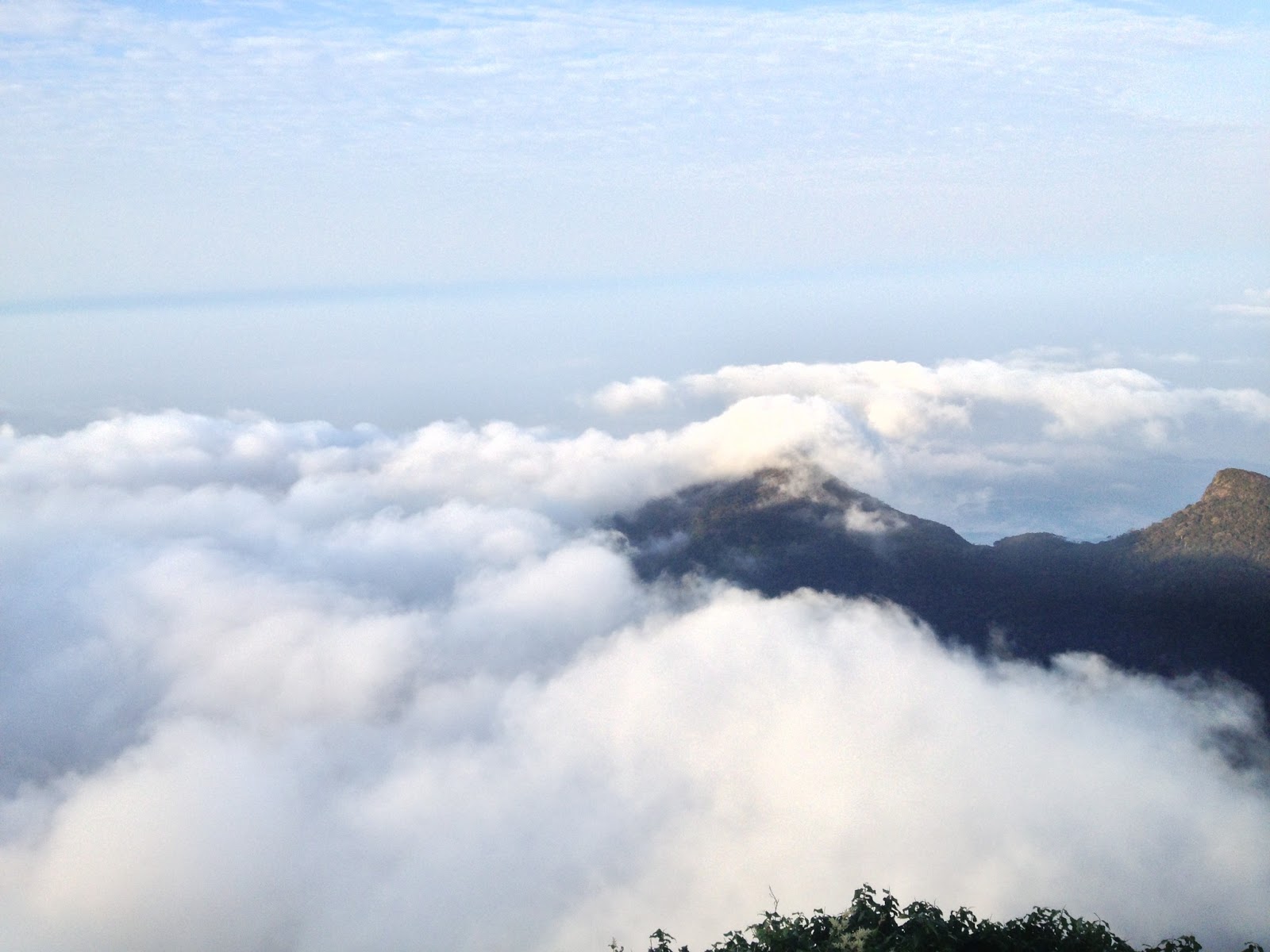 The Americans WILL come: Śrī Pada or Adam's Peak, Most Sacred Mountain