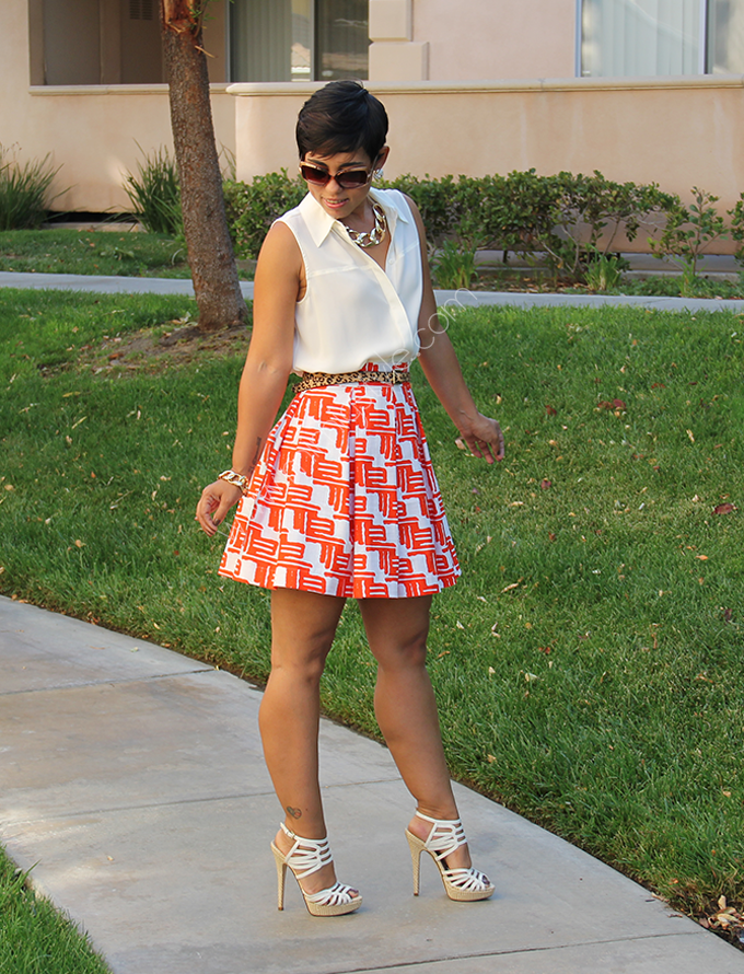 DIY Pleated Skirt + Pattern Review M6706 Fashion, Lifestyle, and DIY