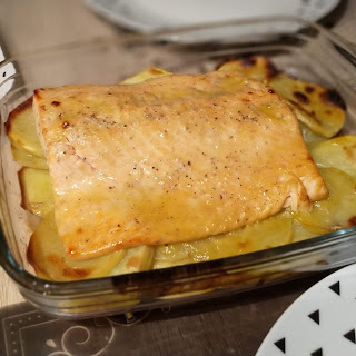 La Cocina de Lila : Salmón al horno con miel y mostaza