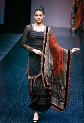 Buy Black Printed Co-Ord Set Online - Label Ritu Kumar International Store View