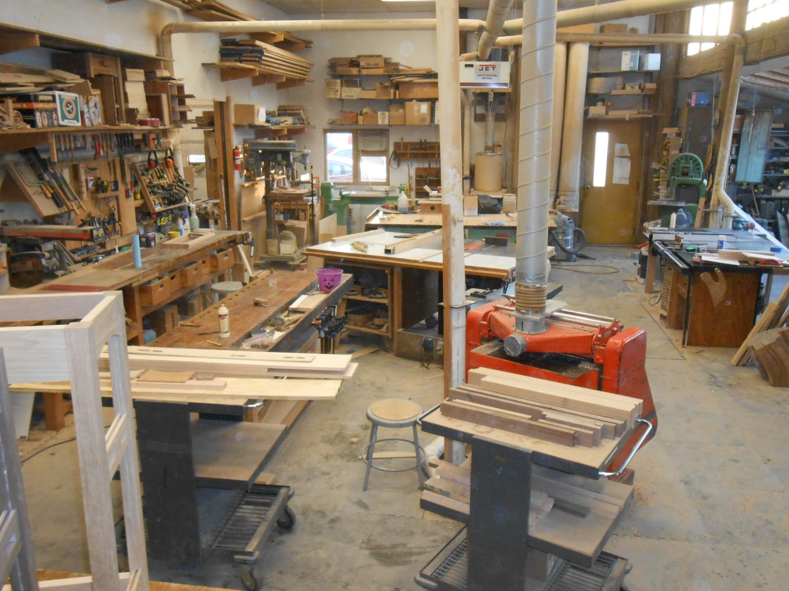 Chronicles of a Woodworking Apprentice Cleaning the Shop