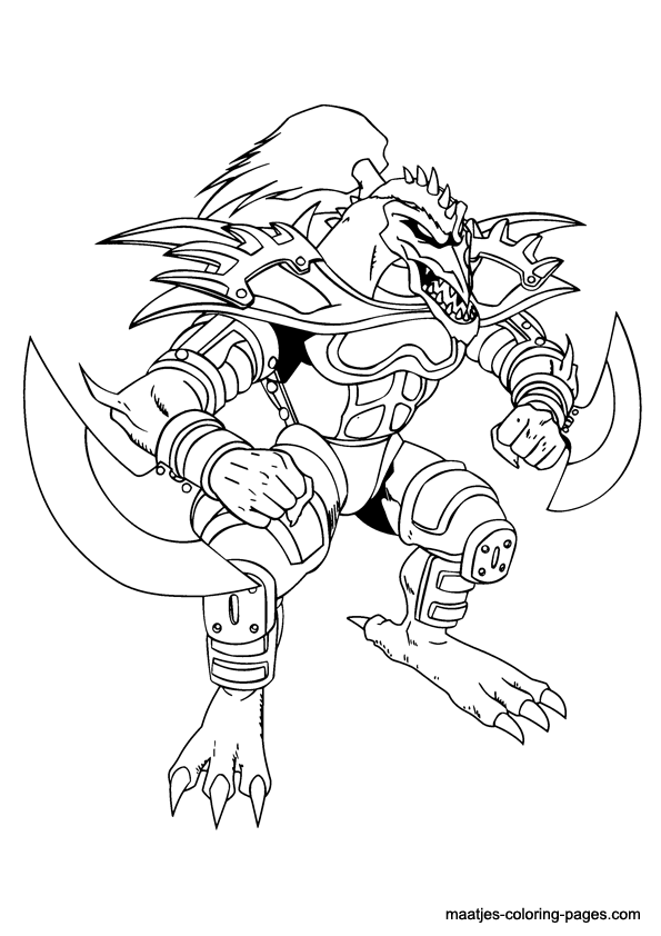 Desenhos do YugiOh Monsters para Colorir