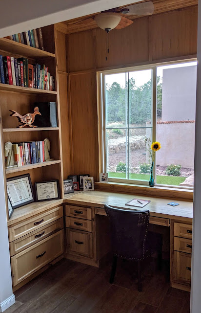 Photos of our office nook