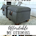 Affordable DIY Ottomans