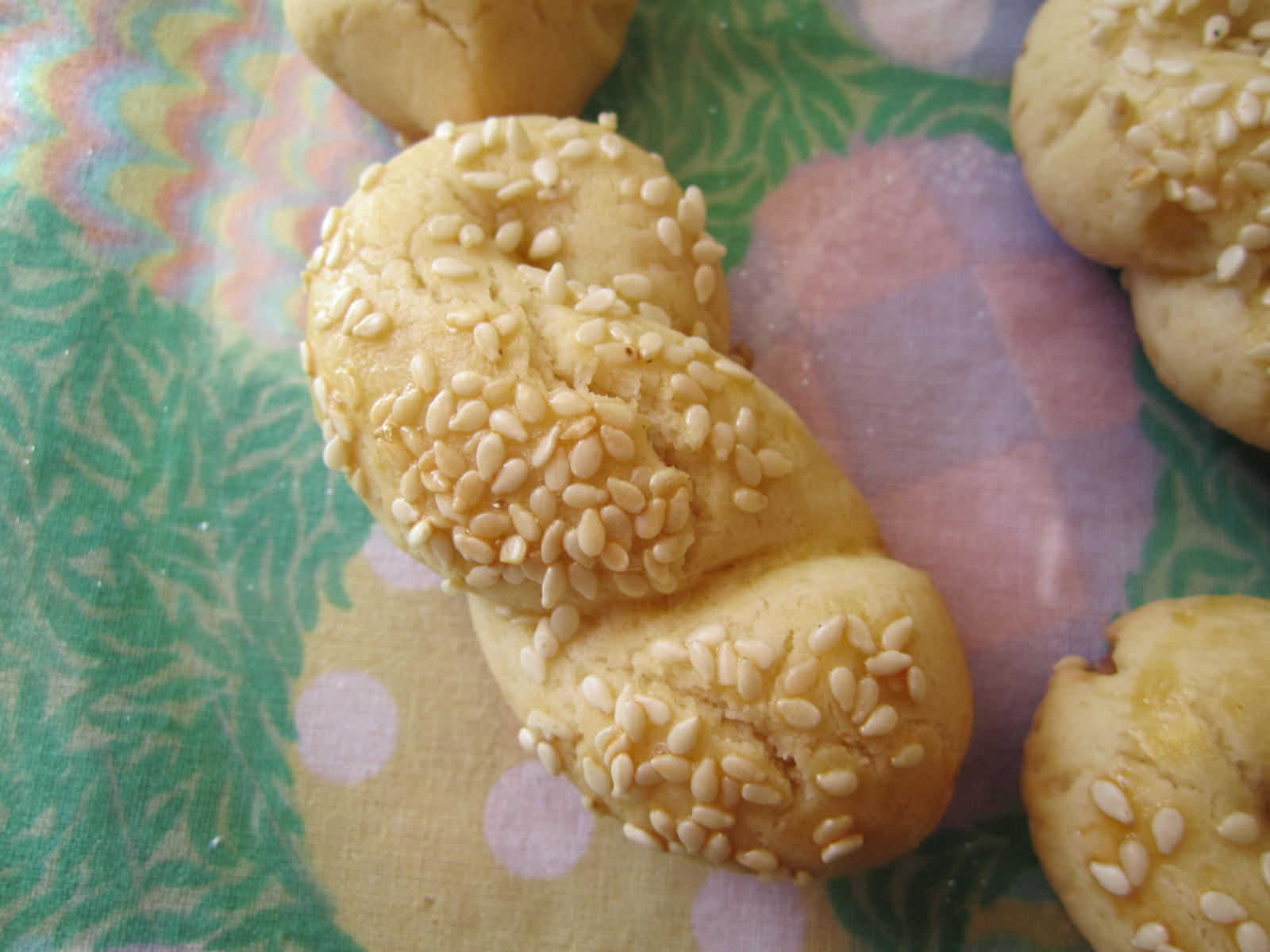 Greek Butter Cookies Koulourakia
