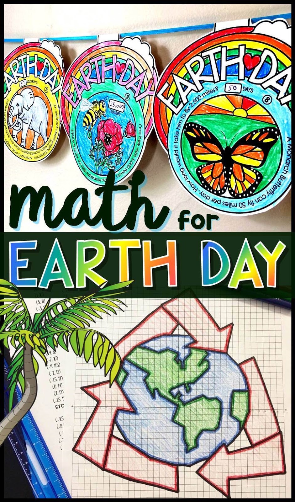 Scaffolded Math And Science Earth Day Activities and 12 COOL Earth 