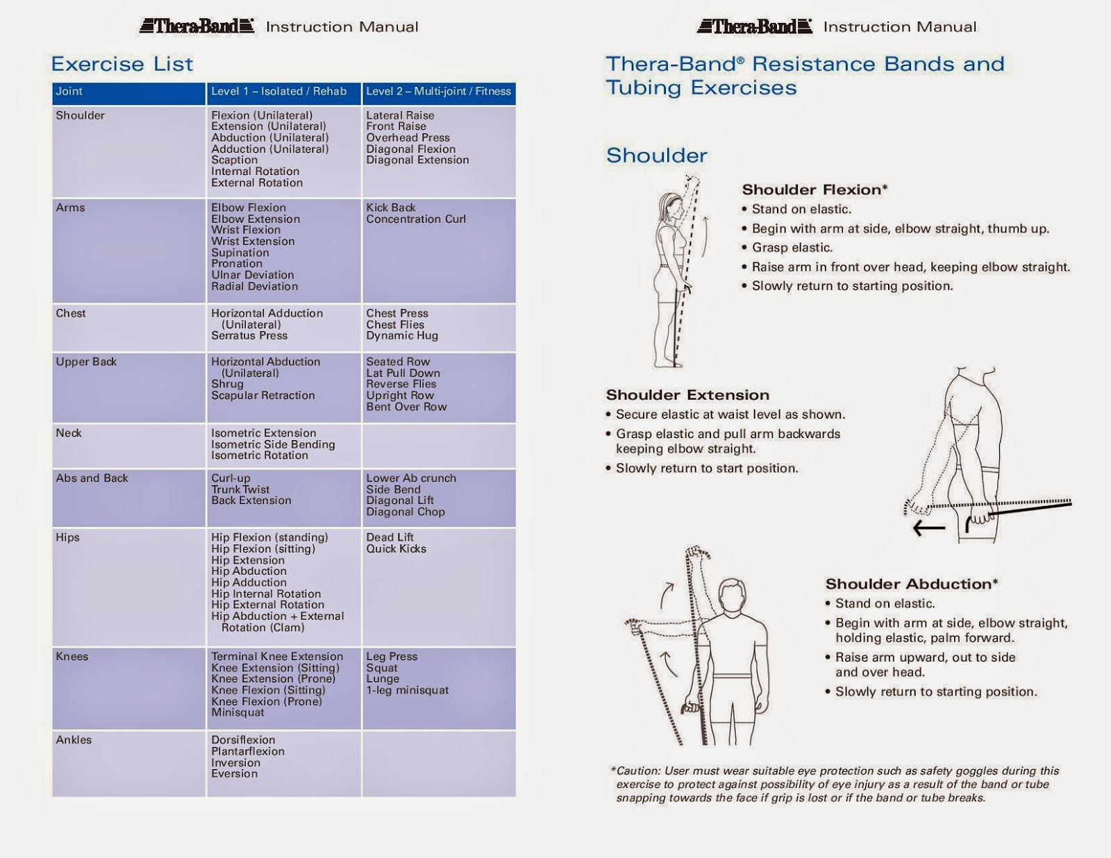 VIJAY PHYSIOTHERAPY THERABAND EXERCISES
