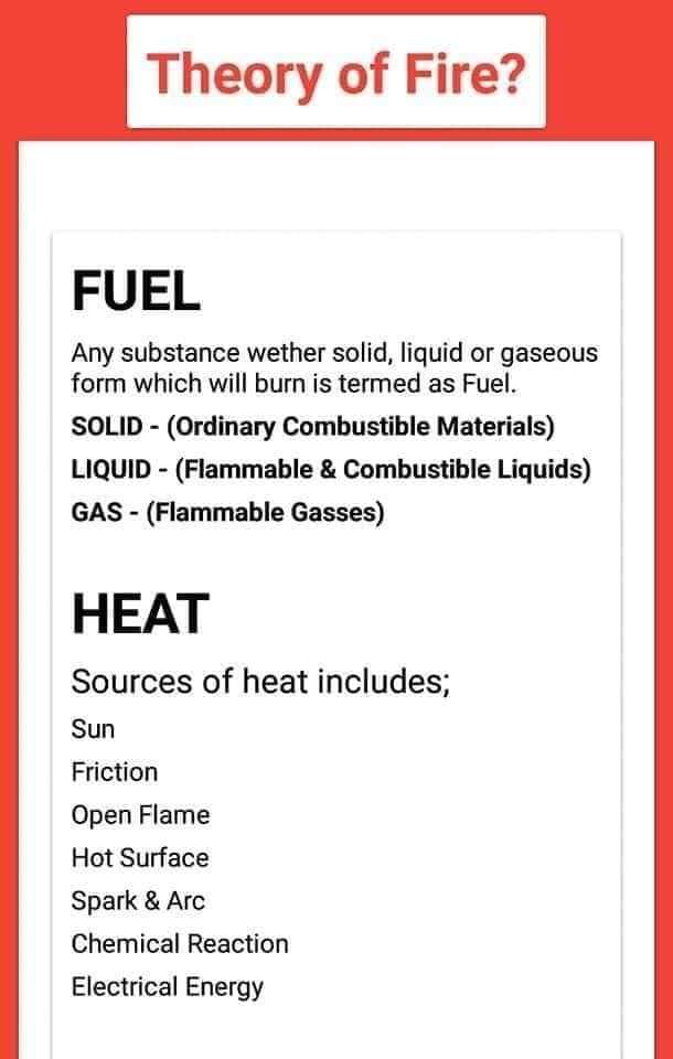 Theory of Fire and Classification of Fire. HSE Safety 👷