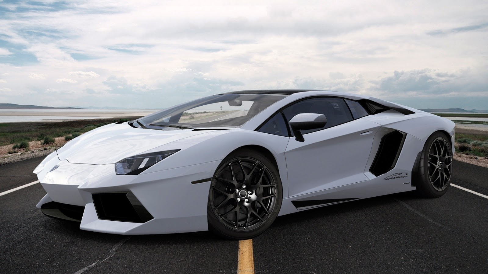 Luxury Lamborghini Cars: Lamborghini Aventador White