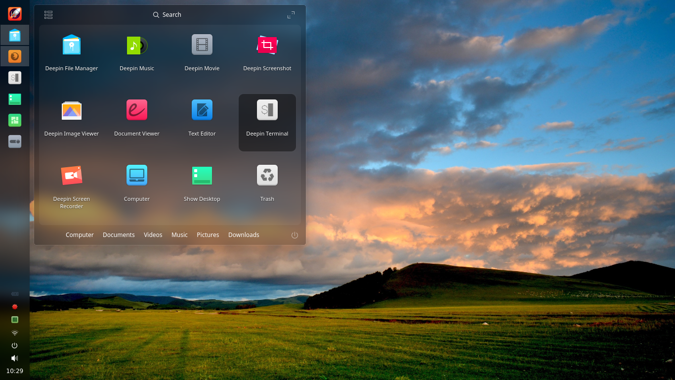 Quick Look to Deepin Desktop on Manjaro