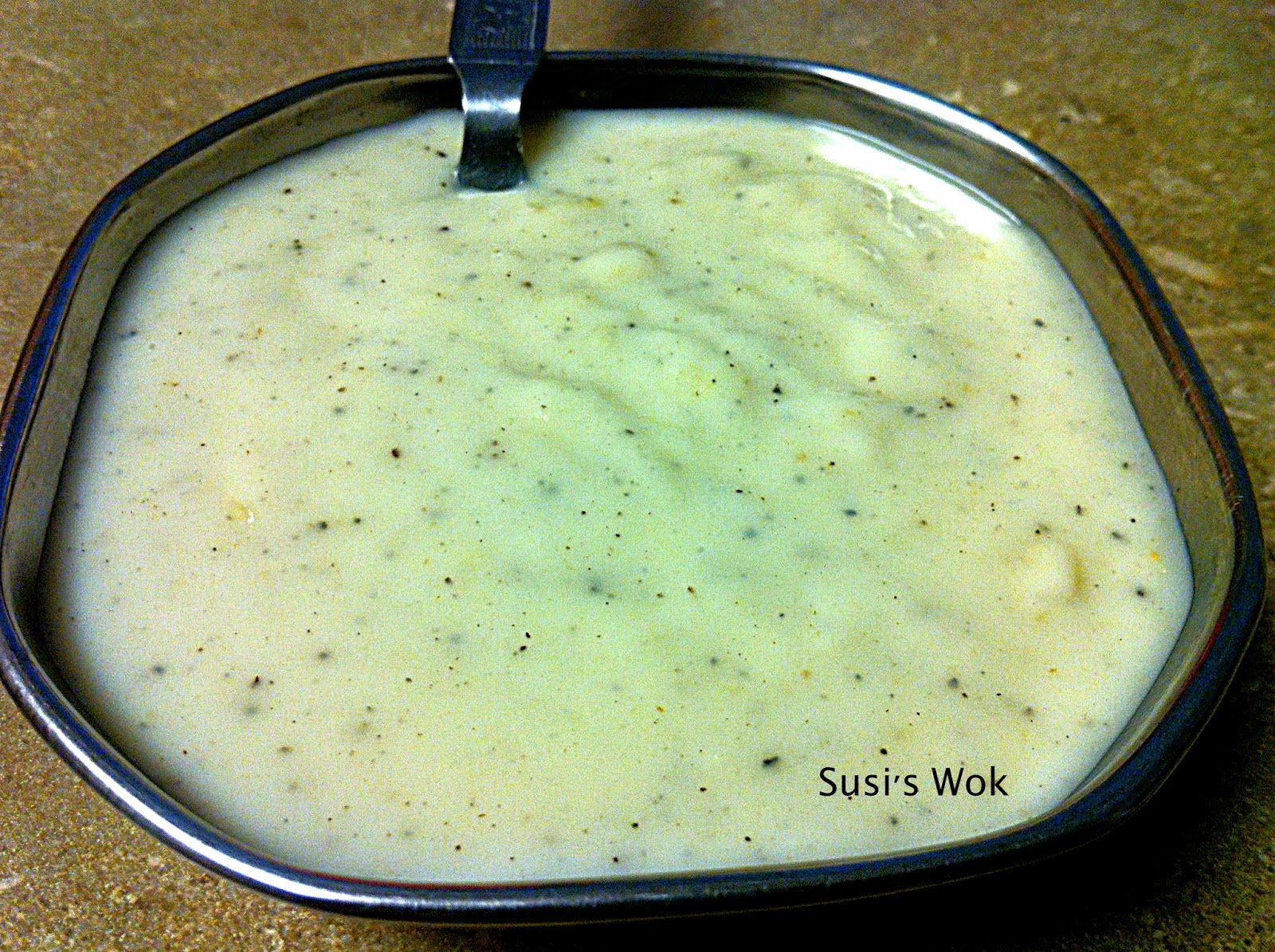 Susi's Wok: White Sauce