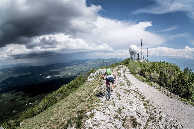 Gipfel Mountainbike Monte Vojak Kroatien Bike Guide 