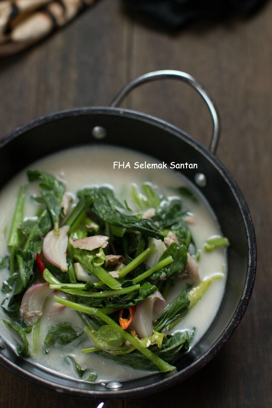 SAYUR LEMAK IKAN REBUS Masakan Kelantan FHA Selemak Santan