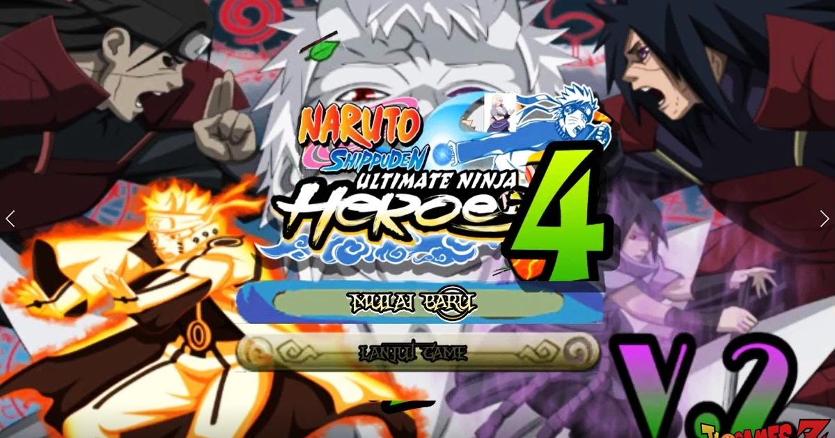 NARUTO HEROES 4 V2 [MOD] PARA ANDROID PPSSPP +DOWNLOAD 2020 JL GAMES Z
