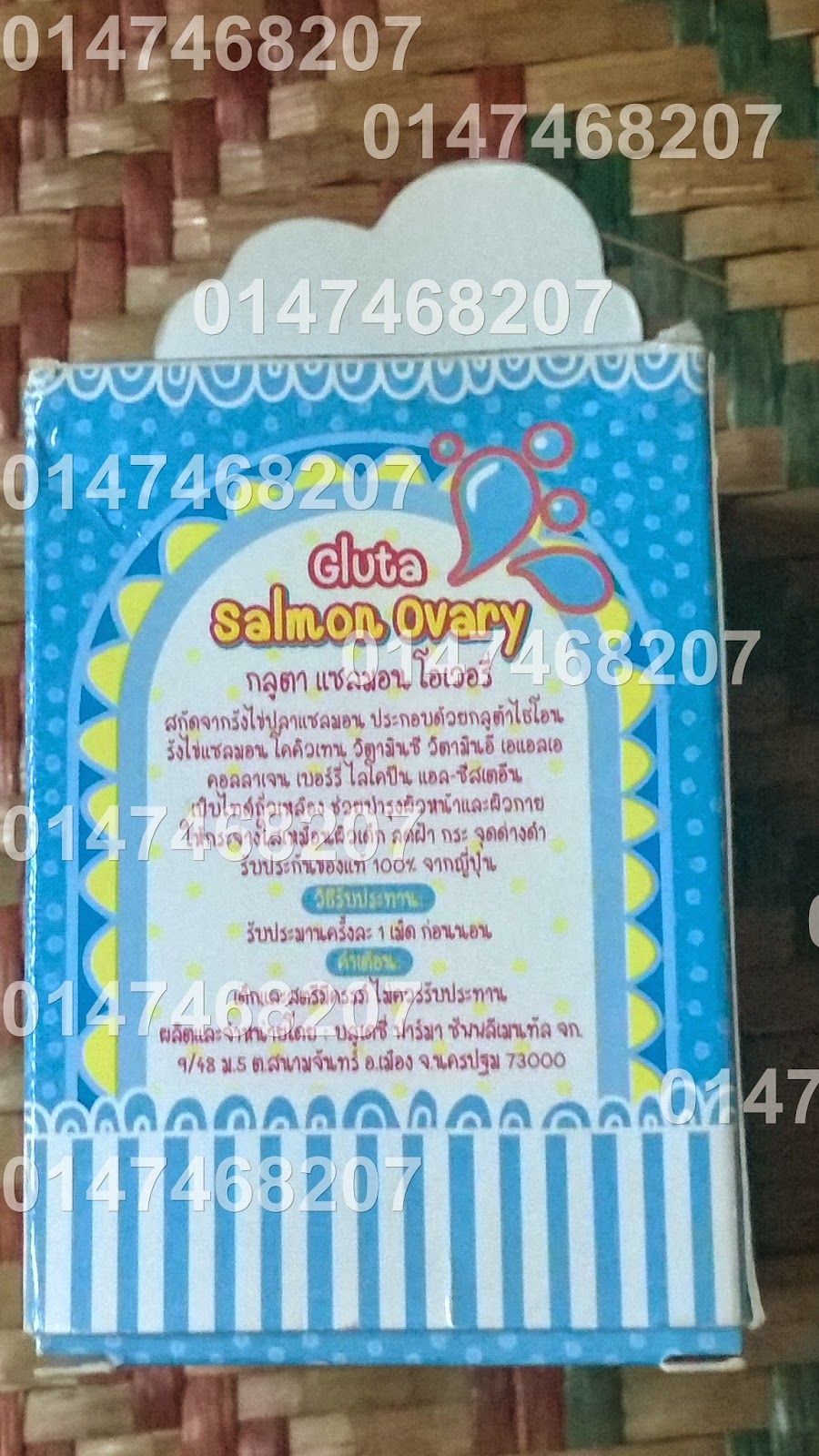 0164360516 PRODUK KECANTIKAN THAILAND : GLUTA SALMON OVARY