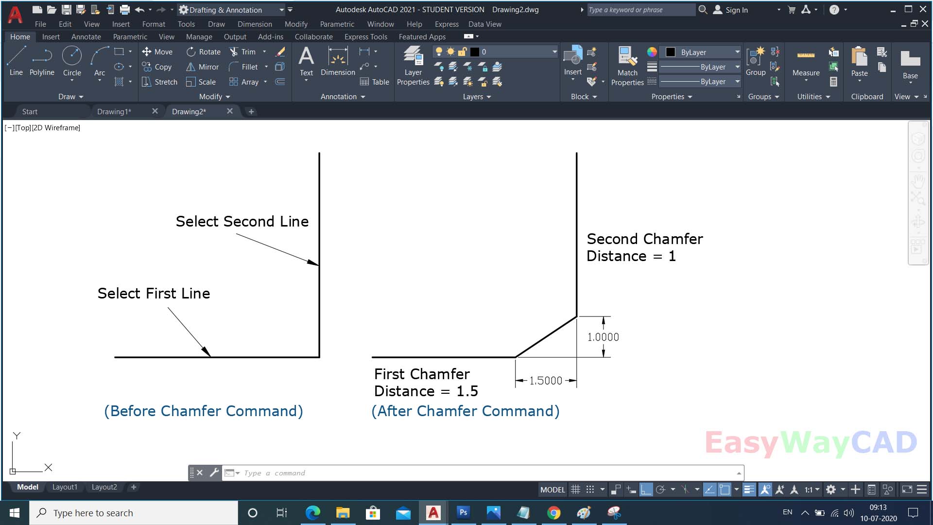 AutoCAD Software learn software steps by stpes