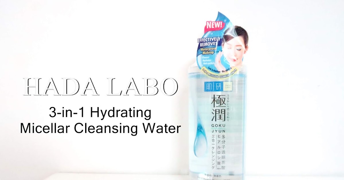 micellar water hada labo