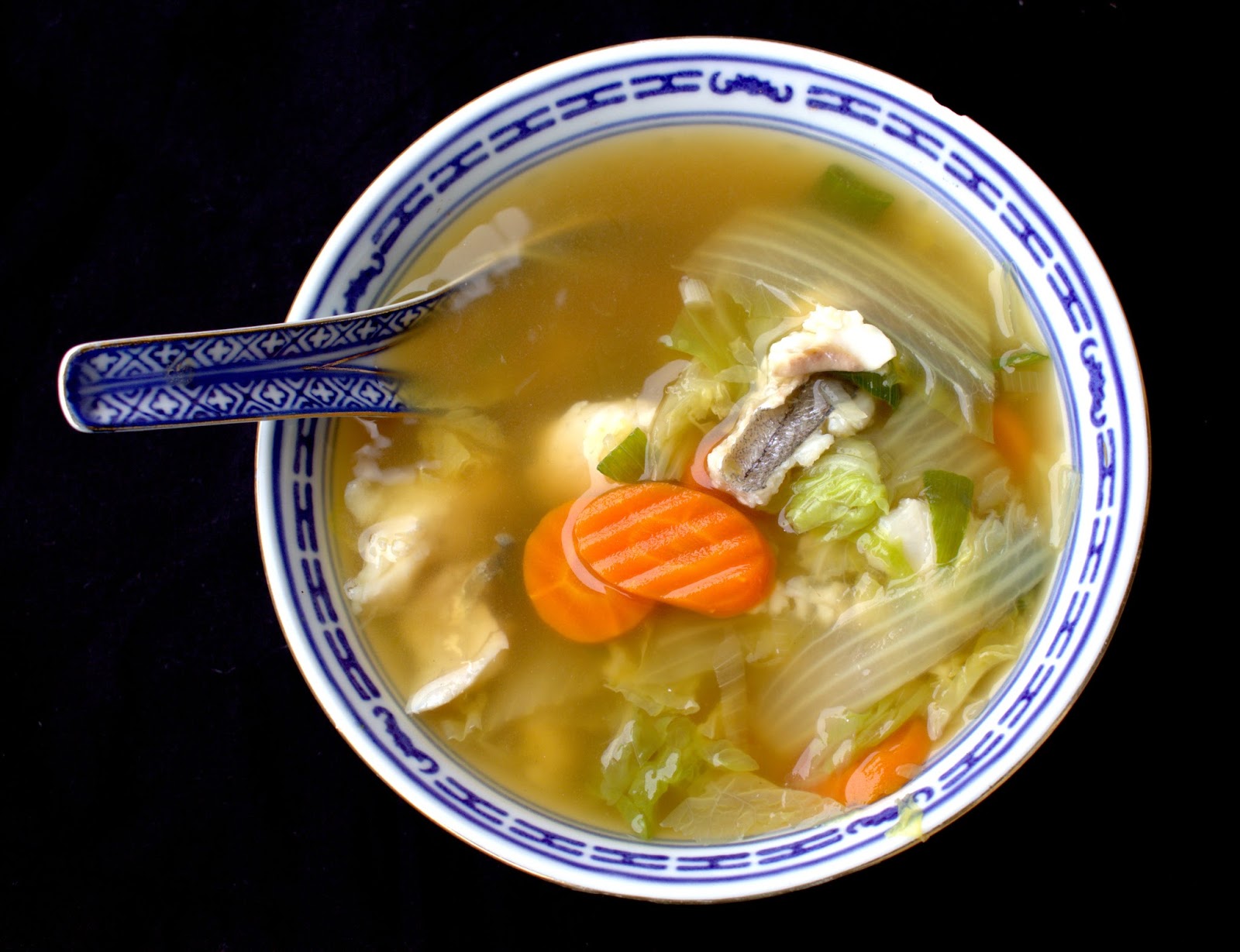 HGB Bouillon clair aux légumes et au poisson (Cuisine asiatique)