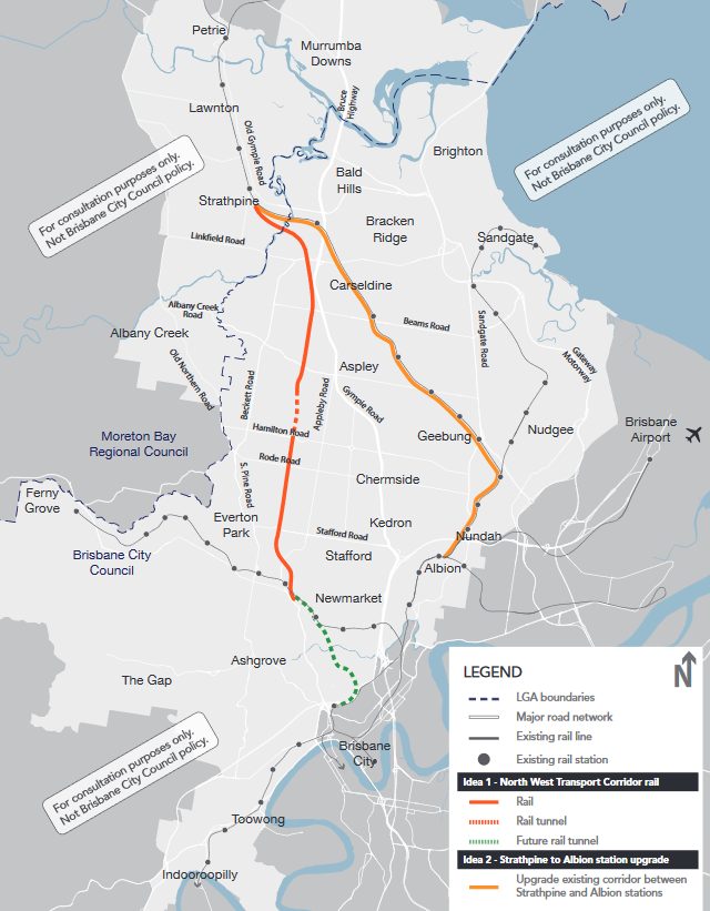 North West Transportation Corridor 4 Tracks Please!