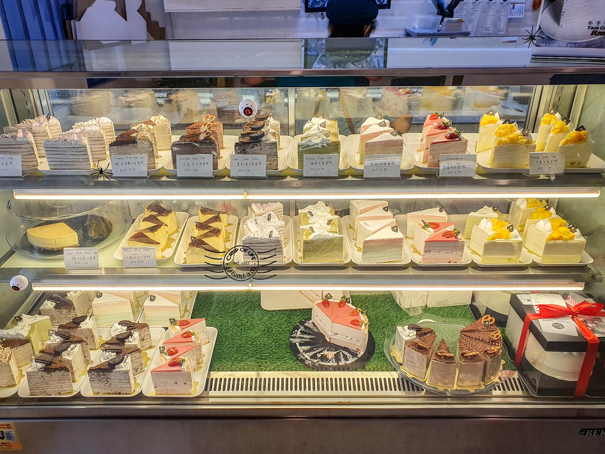 Crepe Cakes Inherit Taste Patisserie 承品烘培, Penang Crisp