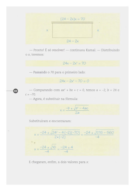 EQUACAO DO SEGUNDO GRAU