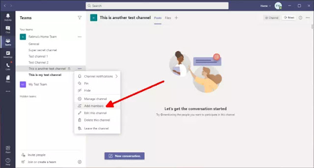 How to Create a Channel in Microsoft Teams-11 How to Create a Channel in Microsoft Teams-11