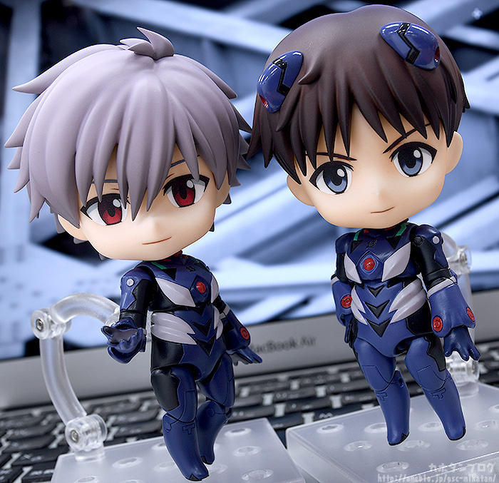 Preview de las Nendoroids de Shinji Ikari Plugsuit Ver. y Kaworu