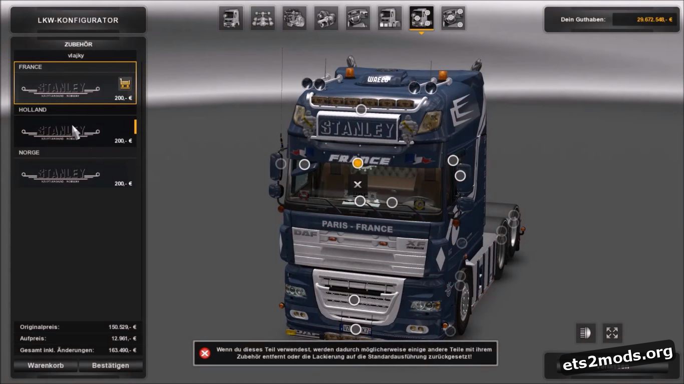 Truck – DAF XF 105 by Stanley V 1.2 Truck – DAF XF 105 by Stanley V 1.2