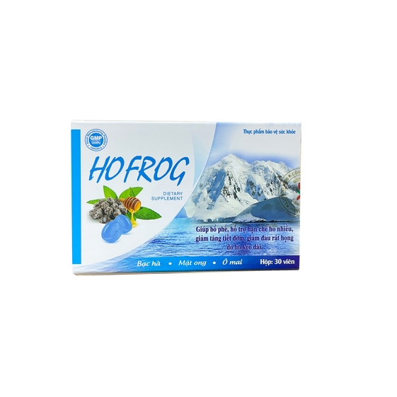 VIÊN NGẬM GIẢM ĐAU HỌNG DO HO KÉO DÀI HOFROG – ĐÔNG KHÁNH